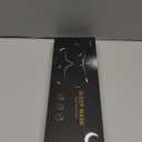 MZOO Luxury Sleep Eye Mask for Side Sleeper Men Women, Zero Eye Pressure 3D Sleeping Mask, Light Blocking Patented Design Night Blindfold, Soft Eye Shade Cover for Travel, Black