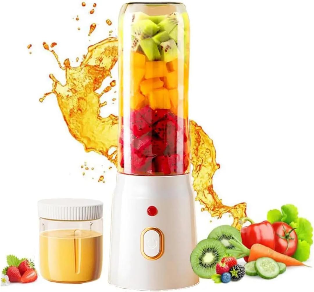 Portable Blender For Smoothie And Juices: Powerful 45W Juicer Blender, 500ML Jar, 2200mAh Rechargeable Battery