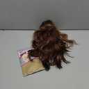 Brown Highlight Short Wavy Wig for Women Lace Hairline Bob Style Synthetic Heat Resistant - Natural Appearance for Everyday Hairstyle 14 Inch