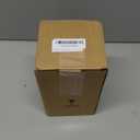 White Ceramic Vase, GUKJOB Small Cute Flower Vase for Pampas Grass, Home, Living Room, Dining Table, Farmhouse, Office Decor, Bedroom, Table, and Kitchen Shelf (White)