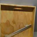 Pull Out Cabinet Organizer, 1PC 18” W x 21” D Soft Close Slide Out Wood Drawer Storage Shelves for Kitchen, Base Cabinet Organization for Pantry, Finished, Heavy-Duty, Bottom Assembly