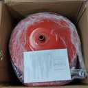 VEVOR 20-Gallon Waste Oil Drain Tank, Air Operated Portable Oil Drainer with Adjustable Funnel Height, Fluid Fuel Transfer Drainage with Wheels, Oil Change Container for Auto Repair Shops, Garages