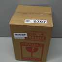 1 Gallon Glass Beverage Dispenser with Lid, Stainless Steel Spigot, Glass Drink Dispensers for Parties, Lemonade Dispenser With Ice Cylinder for Weddings, Party,Sun Tea Jar, Water Juice Dispensers