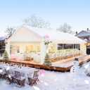 COBIZI 20x30 Outdoor Heavy Duty Party Tent Wedding Canopy with Removable Sidewalls & Storage Bags, Carpas para Fiestas Large Commercial Event Shelter for Patio, Garden UV50+ Waterproof White