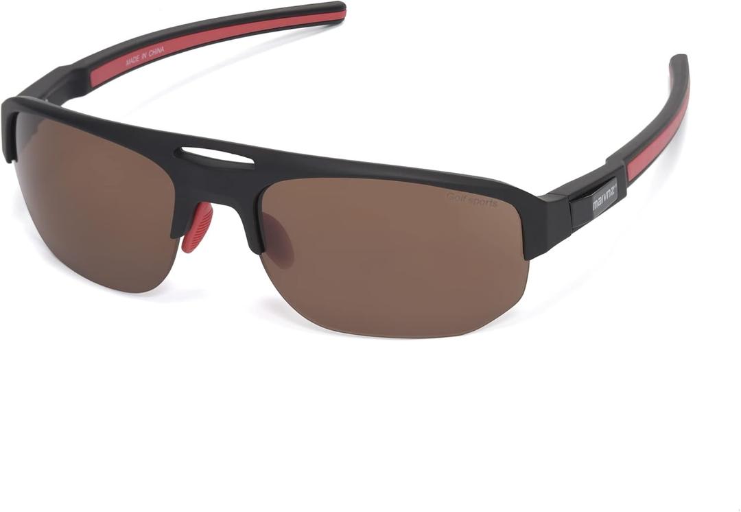maivnz HD Lightweight Golf Sunglasses for Men Women, Golf Ball Finder Glasses, UV400 Eyewear & Golf Gifts for Golfers