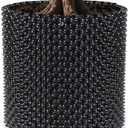 RooTrimmer Air Pruning Containers, 40 Gallon Air Pruning Planters, Sturdy Plastic Roots Control Planter Container for Tree Grow Outdoor, Garden Self-Planting Planters, Size 24"x24", Black, 2P