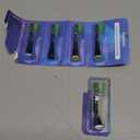 Replacement Toothbrush Heads for All Waterpik Sonic Fusion Models (SF-01, SF-02, SF-03, and SF-04 Series), Compact, with Covers, 5 Count, Black