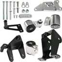 Silscvtt Billet Engine Motor Mount Replacement for Honda Civic Si Coupe Sedan 2 Door 2006-2011