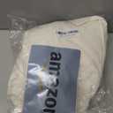 decorUhome Summer Couch Euro Sham Throw Pillow Covers 26x26 Set of 2, Decorative Soft Velvet Modern Cozy Chenille Pillow Cases with Elegant Design for Sofa Bed Living Room Home Decor, Cream White