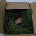 Alupssuc 9FT Christmas Garland, Cedar Garland -Real Touch Artificial Greenery Cypress Pine Garland for Mantle Table Railing Fireplace Indoor & Outdoor Christmas Decoration