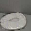 DMI Raised Toilet Seat Toilet, Toilet Seat Riser, Seat Cushion and Toilet Seat Cover to Add Extra Padding to the Toilet Seat while Relieving Pressure, 2 Inch Pad, White