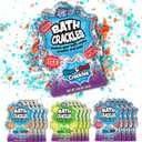 Tub Works Bath Crackles Bath Toy, Variety 12 Pack | Nontoxic & Fragrance-Free | Makes Bath Water Crackle & Pop for a Unique Kids Bath | Swirl Water for Fizzy Fun | Sensory Kids & Toddler Bath Toys