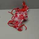 Sexy Lingerie Set for Women 2 Piece Halter Sheer Babydoll Nightwear V Neck Chemise Nightie Sleepwear with Thong (Medium, Red Flowers)