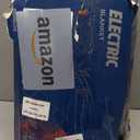 Bedsure Electric Blanket Queen Size - Dual Control Heated Blanket Queen, Fast Heating with 10 Time Settings & 10 Heat Settings, Warm Gift for Grandma (84x90 inches, Burgundy)