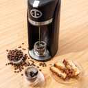 Mixpresso 2 in 1 Grind & Brew Automatic Personal Coffee Maker, Automatic Single Serve Coffee Maker with Grinder Built-In and 14oz Travel Mug, Auto Shut Off Function,Black Travel Coffee Maker