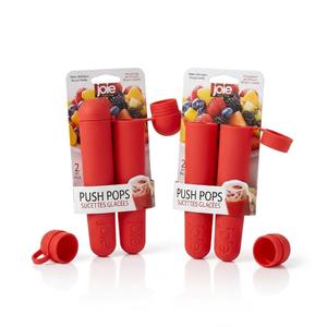 JOIE Red Freezer Mold Pops, 2 CT