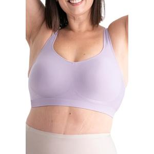 Truekind Bras for Women - Womens Bras, Wirefree Bra Lavender, Size 2XL 