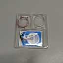 Misxi [2+2 Pack] Case Hard PC Bumper + Tempered Glass Screen Protector [with Auto Alignment Tool Kit] for Samsung Galaxy Watch 7 40mm, Anti-Scratch Cover for Galaxy Watch7, 1 Rose Gold + 1 Transparent