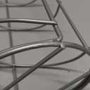 Mainstays 23-inch Freestanding Satin Nickel Toilet Paper Holder