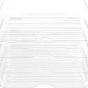 4-Tier Paper Organizer for Desk, Stackable Desk Organizer Paper Tray, Desk Paper Letter Tray, Office Desk Organizer for Notes, Pens, File, Document, A4 Paper Holder, 13 x 9.8 x 11in