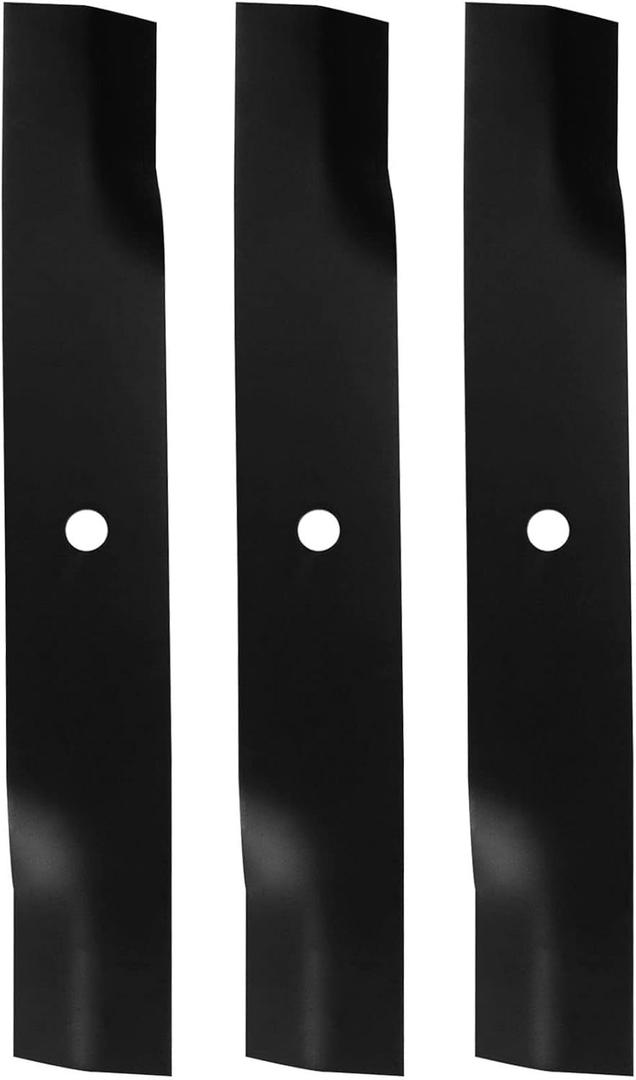 Lawn Mower High-Lift Blades Replace for Husqvarna 539100340 539118420 Ferris IS1500Z 5020843S Bobcat 112111-01 Exmark 1520843 Gravely 00273000 04919100 3 Pack