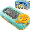 Musical Steering Wheel Toys for Boys 4-6, Toddler Simulated Driving Racing Car Game with Sound Ages 3+ Year Old, Interactive Educational Learning Race Truck for Kids Girls Xmas Birthday Gifts