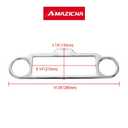 Chrome Stereo Accent Trim Loop Compatible with Harley Davidson Street Electra Glide Ultra Classic Touring 1986-2013