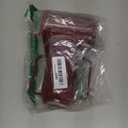 2 Pack Adult Sippy Cups for Elderly 2 Handles Straw Cups 12oz No Spill Cups for Adults Dysphagia Cups for Disabled Patients Limited Mobility, Red