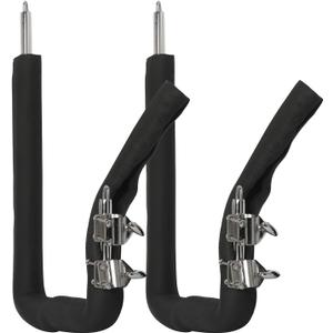 Homend Stainless Steel Storage Rack Kayak Boat Rail Mounted fit SUP Surfboards,Longboards and Stand up Paddle Boards.