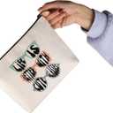 JNIAP Optician Gift Life is Better With Cute Glasses Cosmetic Bag Dispensing Opticians Gift (cute glasses Bag)