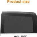 2 Packs Mesh Car Window Screen for MPV Sliding Door,Single Layer Sunshade for Large Square Car Truck Windows