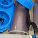 Dual Whole House Water Filter System, Transparent Standard Housings, Presser Relief Valve, 3/4 Inlet/Outlet Brass Port, Yearly supply of Sediment & Carbon Cartridges Meets NSF Standards & Regulations