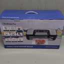 95Kpa Powerful Precision Pro Vacuum Sealer, with Double Heat Seal & Double Pump, Easy-Lock Handle, 10-in-1 Vacuum Sealer Machine for Food with Bags Storage, Built-in Cutter, Stainless Steel