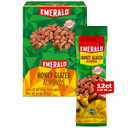 Emerald Nuts Honey Glazed Almonds 12 Ct (1-Pack) | 1.25 Oz Individual Snack Tubes | Kosher Dairy Certified, Non-GMO, Contains No Artificial Preservatives, Flavors or Synthetic Colors, BB Date: 04/07/26