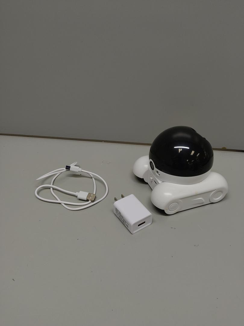 AEZ Robot Camera on Wheels 1080P Dual Lens,Indoor Movable Security Camera with 2Way Talk,Blinky Bot with Night Vision,Distance Bot App Control for Cats/Dogs/Baby/Elderly (SD/Cloud Storage)