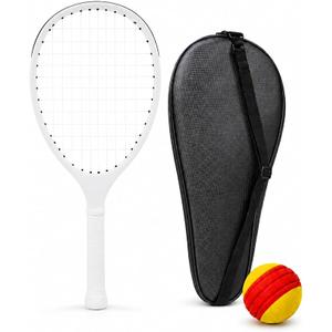 TYPTI Carbon Fiber Racket & Ball Set with Premium Carry Bag, Family Paddle Game for Teens, Adults & All Skill Levels, Chameleon-Color