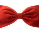 EmilyRose Couture Large Hair Bow Collection (Headband, Red)