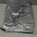 INFUN Telescoping 3 Ring Binder - 4PCS-Black,Portable Plastic 3 Ring Binder with Telescoping Spine, Binders with Foldable Front Cover Holds 8.5" x 11" Paper for School,Office and Homes (0.75 Inch)