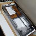 Tohomeor Bookshelf 5 Tier Deformable Corner Bookcase Free Standing Modern Industrial Book Storage Display Book Shelf for Bedroom Living Room Study Room Office (Brown)