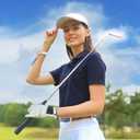 2 x Sureio Breast Cancer Awareness Party Favors for Women Beaded Bracelet Pink Ribbon for Charity Fundraiser Inspirational Gifts (Multicolor)