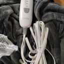 Heated Blanket Full Size Electric Blanket 72" X 84" with 5 Heating Level & 10 Hour Auto Off, Ultra-Warm Selected Flannel Heating Blanket for Adults, Machine Washable, Gifts for Grandma(Charcoal Grey)