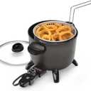 Presto 06006 Kitchen Kettle Multi-Cooker, Steamer, Deep Fryer, Black