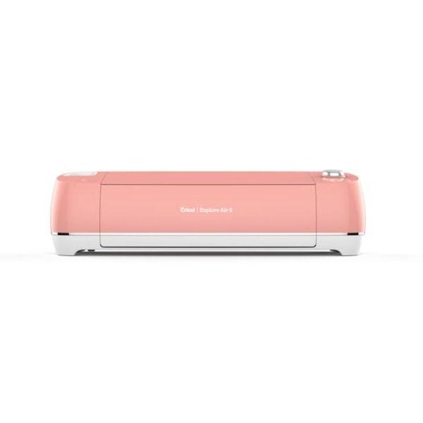 Cricut Explore Air 2 - A DIY Cutting Machine for All Crafts, Create Customized Cards, Home Decor & More, Bluetooth Connectivity, Compatible with iOS, Android, Windows & Mac in Coral
