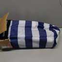 Beach Cabana,8 x 8 ft Large Pop Up Beach Canopy Tent for 6-8 People, UPF 50+ Beach Tent Sun Shelter with Sidewall, Wind Resistant Beach Shade, Reinforced Frame, Portable with Carry Bag