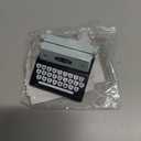 Miniature Dollhouse Typewriter Model Retro Mini Typewriter Decor Vintage Style Small Scale Home Office Accessory