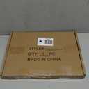 Fkvat 9x12 Picture Frame, Black Modern Thin Aluminum Metal Photo Frame with HD Glass, Fits 6x8 with Mat or 9 x 12 without Mat, for Tabletop and Wall Mounting, 1 Pack