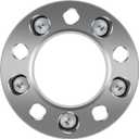 5x4.5 Wheel Spacers 5 Lug, 2" Wheel Spacers for J-e-e-p TJ XJ YJ ZJ KJ KK, 5x114.3mm with 1/2" Studs for 1983-2011 Ranger, for 1991-2010 Explorer, for 1987-2006 Wrangler