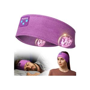 Perytong Sleep Headphones Wireless, Bluetooth Sports Headband Headphones with Ultra-Thin HD Stereo Speakers Perfect for Sleeping,Workout,Jogging,Yoga,Insomnia, Air Travel, Meditation (Violet)