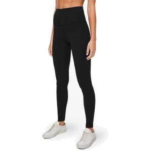 Lululemon Align Full Length Yoga Pants - High-Waisted Design, 28 Inch Inseam (Black)