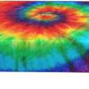 Tie Dye Tablecloth Rectangle Table Cloth Washable Table Cover for Decoration Kitchen Dining Room 60x90 Inch